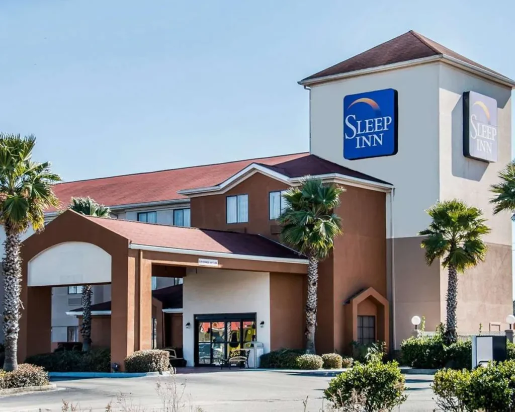 Exterior view of Sleep Inn near Parris Island SC, hotels near Parris Island SC